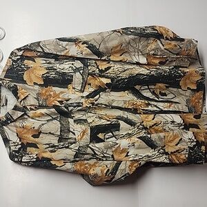 Ideal Gods Country Camoflage Made In USA Camo Outdoor Shirt Jacket Size L